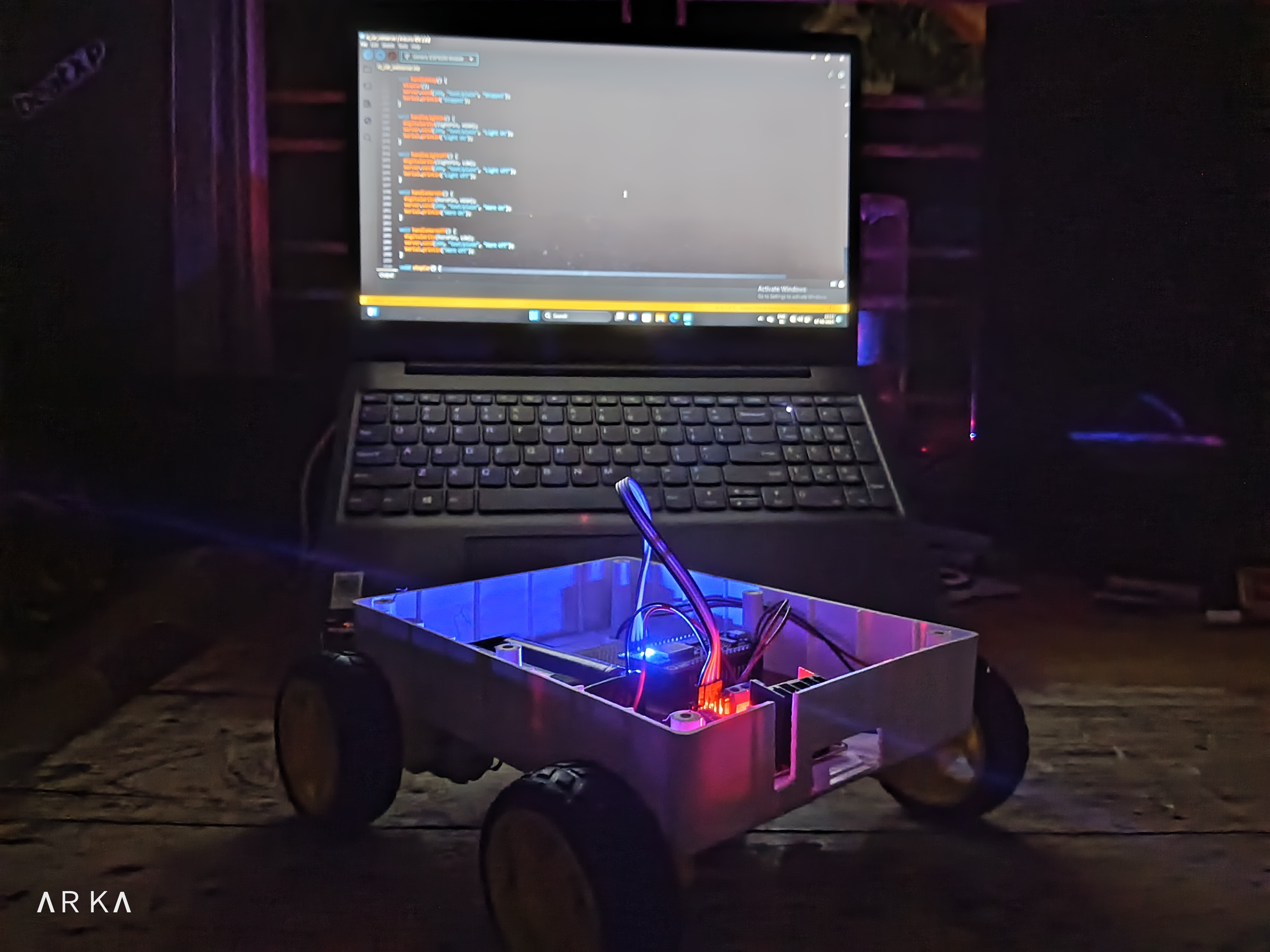 RC Car Hardware Wiring